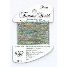 PB15 Petite Treasure Braid Confetti Blue