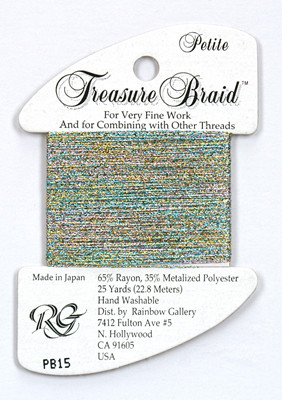 PB15 Petite Treasure Braid Confetti Blue