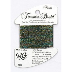 PB16 Petite Treasure Braid Confetti Dark