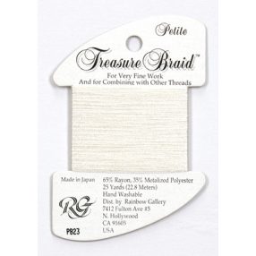 PB23 Petite Treasure Braid White
