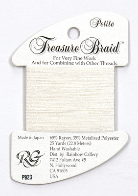 PB23 Petite Treasure Braid White