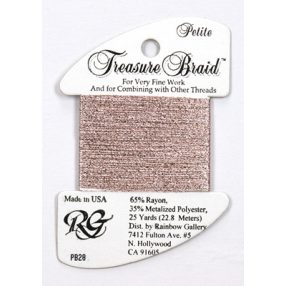 PB28 Petite Treasure Braid Powder Pink