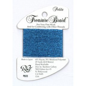 PB33 Petite Treasure Braid Royal Blue