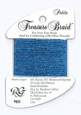 PB33 Petite Treasure Braid Royal Blue