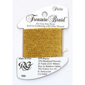 PB40 Petite Treasure Braid Egyptian Gold