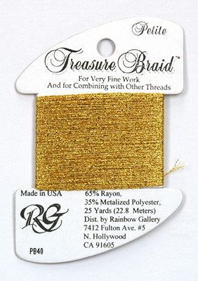 PB40 Petite Treasure Braid Egyptian Gold