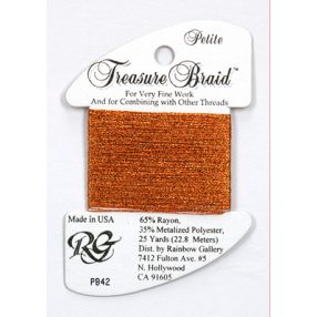 PB42 Petite Treasure Braid Autumn Orange