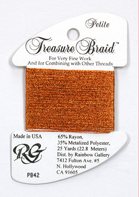 PB42 Petite Treasure Braid Autumn Orange