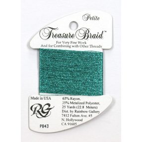 PB43 Petite Treasure Braid Turqoise