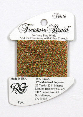 PB45 Petite Treasure Braid Christmas