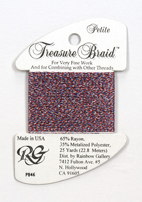 PB46 Petite Treasure Braid 4th of July