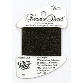 PB51 Petite Treasure Braid Dark Chocolate