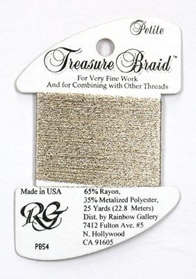 PB54 Petite Treasure Braid Vatican Gold