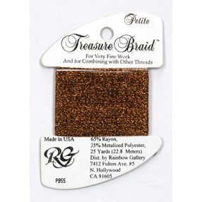 PB55 Petite Treasure Braid Brass