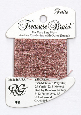 PB60 Petite Treasure Braid Dark Power Pink