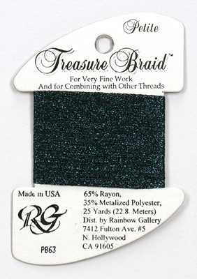 PB63 Petite Treasure Braid Deep Midnight Blue