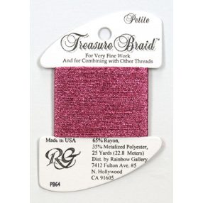 PB64 Petite Treasure Braid Lite Rose