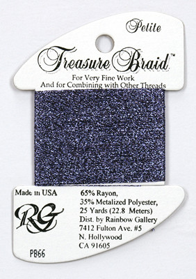 PB66 Petite Treasure Braid Amethyst