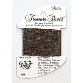 PB68 Petite Treasure Braid Black Opal
