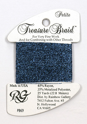 PB69 Petite Treasure Braid Sapphire