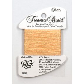 PB202 Petite Treasure Braid Pearl Peach