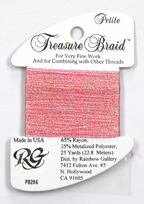 PB206 Petite Treasure Braid Pearl Pink