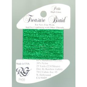 PH06 Petite Treasure Braid High Gloss Christmas Green