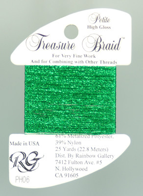 PH06 Petite Treasure Braid High Gloss Christmas Green