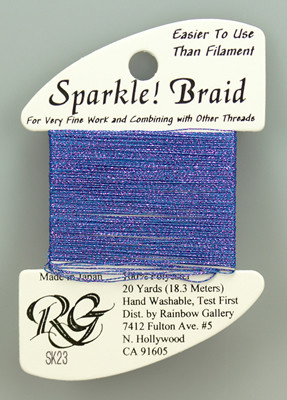 SK23 Sparkle Braid Iris