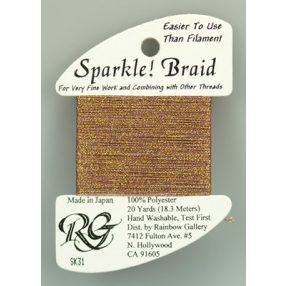 SK31 Sparkle Braid Golden Violet
