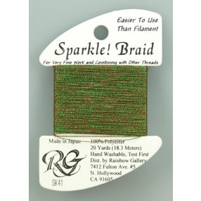 SK41 Sparkle Braid Christmas