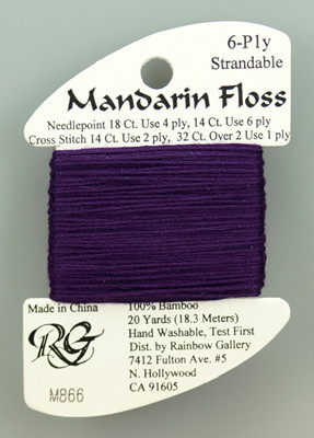 M866 Mandarin Floss Very Dark Violet