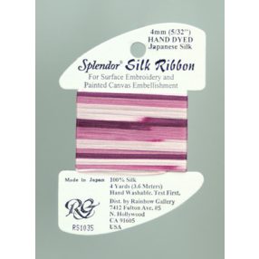 RS1035 Splendor Silk Ribbon Medium Plum