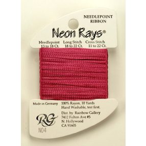 N004 Neon Rays Mauve