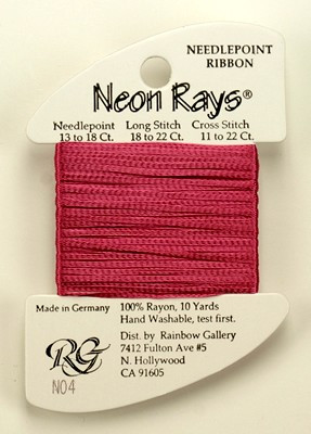 N004 Neon Rays Mauve