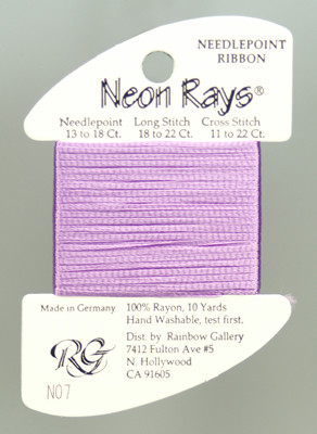 N007 Neon Rays Lavender