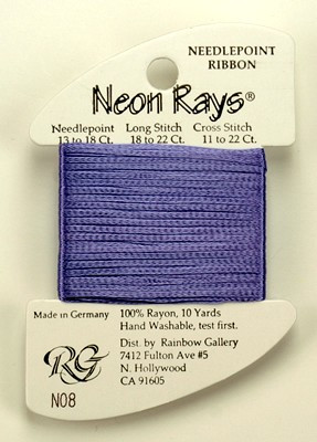 N008 Neon Rays Amethyst