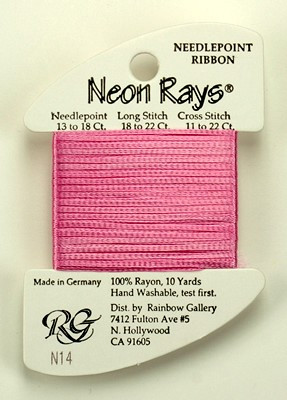 N014 Neon Rays Hot Pink