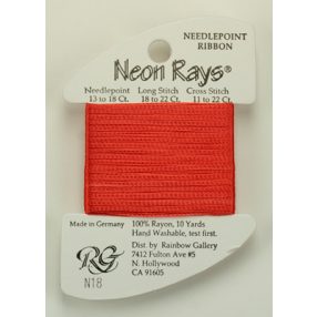 N018 Neon Rays Dark Peach