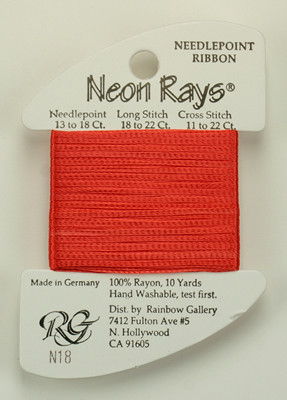 N018 Neon Rays Dark Peach