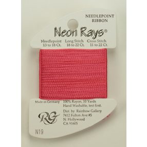 N019 Neon Rays Watermelon