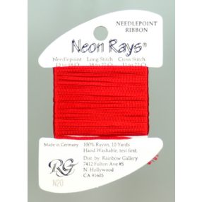 N020 Neon Rays Red