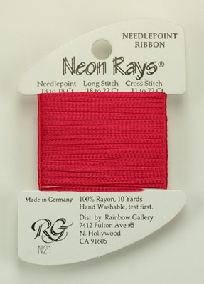 N021 Neon Rays Cherry