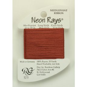 N029 Neon Rays Rust