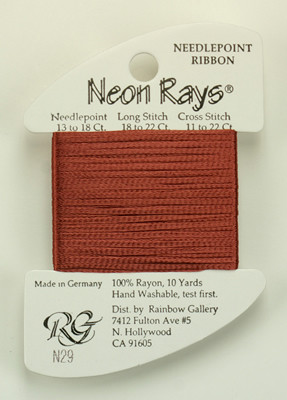 N029 Neon Rays Rust