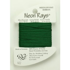 N032 Neon Rays Spruce Green