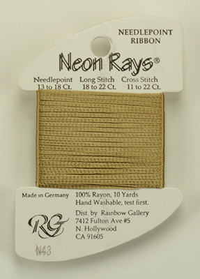 N043 Neon Rays Khaki