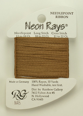 N045 Neon Rays Medium Smoke Brown