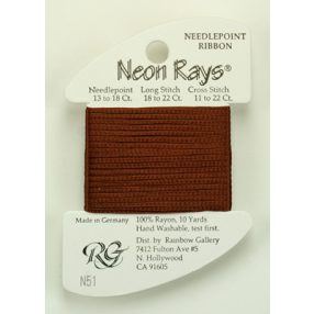 N051 Neon Rays Brown