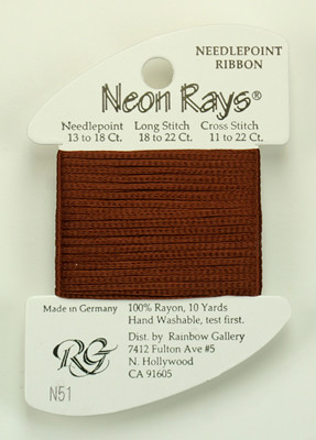 N051 Neon Rays Brown